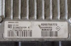 RENAULT 1,5 DCI БЛОК УПРАВЛЕНИЯ S126074106A 8200755773