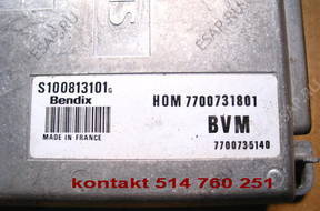 RENAULT 19  БЛОК УПРАВЛЕНИЯ hom7700731801 SIEMENS