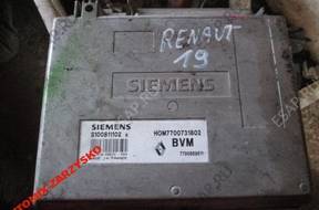 RENAULT 19 БЛОК УПРАВЛЕНИЯ S100811102E HOM7700731802
