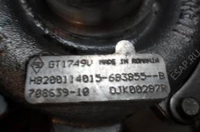 RENAULT 1.9 DCI 120KM ТУРБОКОМПРЕССОР 8200114015