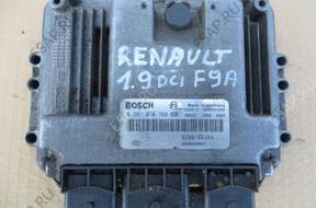 RENAULT 1.9 DCI БЛОК УПРАВЛЕНИЯ ДВИГАТЕЛЕМ 0281010769