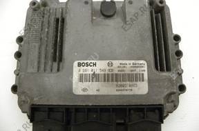 RENAULT 1.9 DCI БЛОК УПРАВЛЕНИЯ ДВИГАТЕЛЕМ 0281011549 BOSCH