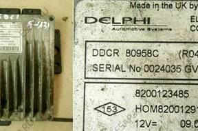 RENAULT 2002 год 1,5 DCI БЛОК УПРАВЛЕНИЯ 8200123485 8200129109