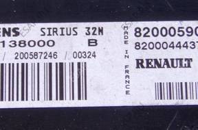 RENAULT БЛОК УПРАВЛЕНИЯ ДВИГАТЕЛЕМ SIRIUS 32N S110138000B