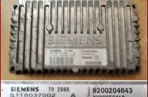 RENAULT БЛОК УПРАВЛЕНИЯ КПП S118037002A 8200204643