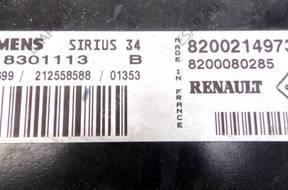 RENAULT БЛОК УПРАВЛЕНИЯ SIRIUS 34 S118301113B