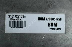 RENAULT CLIO 1  БЛОК УПРАВЛЕНИЯ hom7700851785 SIEMENS