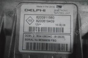 RENAULT CLIO 1.2 БЕНЗИН БЛОК УПРАВЛЕНИЯ 8200911560