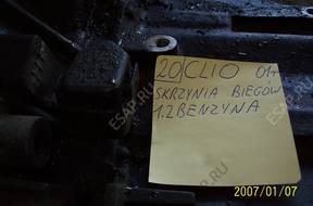 RENAULT CLIO 1.2 бензиновый 2001 КОРОБКА ПЕРЕДАЧ)