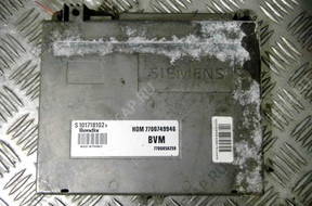RENAULT CLIO БЛОК УПРАВЛЕНИЯ ДВИГАТЕЛЕМ 7700749946