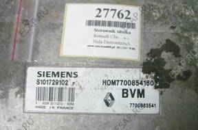 RENAULT CLIO БЛОК УПРАВЛЕНИЯ ДВИГАТЕЛЕМ HOM7700854160