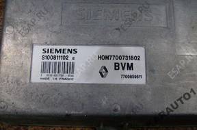 RENAULT CLIO I БЛОК УПРАВЛЕНИЯ SIEMENS S100811102