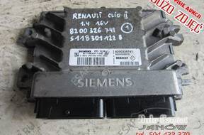Renault Clio II 1.4 16V БЛОК УПРАВЛЕНИЯ 8200326741