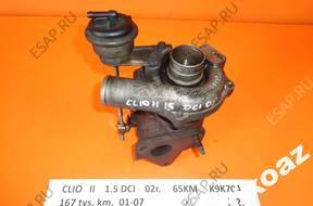 RENAULT CLIO II 1.5 DCI 02  ТУРБОКОМПРЕССОР