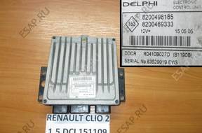 RENAULT CLIO II 1.5 DCI БЛОК УПРАВЛЕНИЯ 8200498185