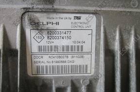 RENAULT CLIO II 1.5 DCI БЛОК УПРАВЛЕНИЯ ДВИГАТЕЛЕМ