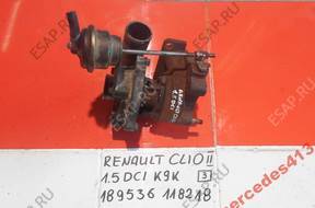 RENAULT CLIO II 1.5 DCI ТУРБИНА 189536H118218