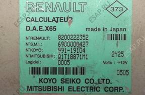 renault clio II БЛОК УПРАВЛЕНИЯ УСИЛИТЕЛЯ 8200222352