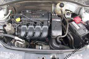 RENAULT CLIO II двигатель 1.2 16V 55KW 75KM D4F 2002 год