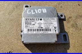 RENAULT CLIO II СЕНСОР ДАТЧИК AIRBAG 8200230857
