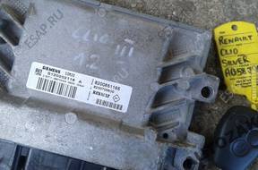 RENAULT CLIO III 1.2 БЛОК УПРАВЛЕНИЯ КЛЮЧ S120202116A