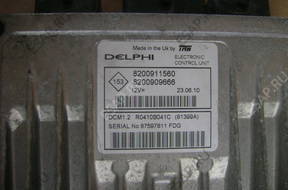 Renault Clio III 3 lift 1,5 DCI БЛОК УПРАВЛЕНИЯ ДВИГАТЕЛЕМ