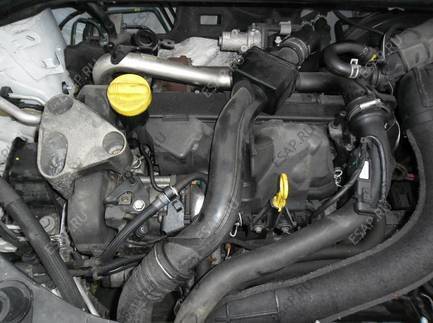 Renault Clio III Megane II двигатель komplet. 1.5 DCI
