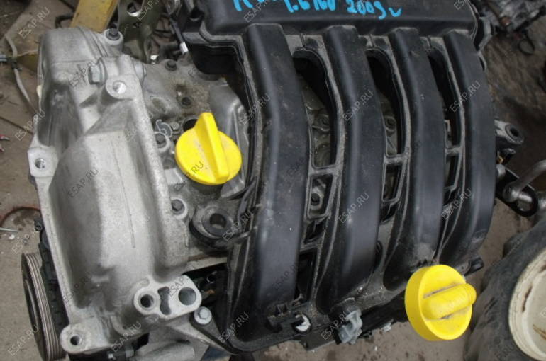 Двигатели б у рено. K4m801 двигатель Clio 3. Двигатель k4m 804.