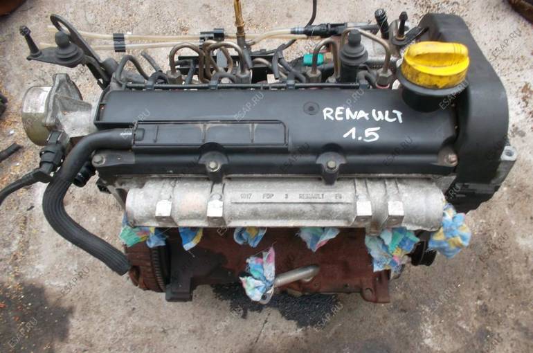 RENAULT CLIO MEGANE KANGOO 1.5 DCI двигатель