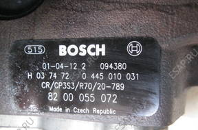RENAULT DCI ТНВД 0445010031 8200055072