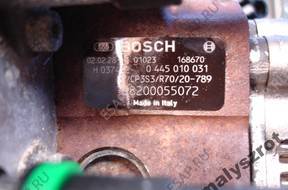 RENAULT DCI ТНВД 0445010031 8200055072