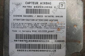 RENAULT ESPACE 3 МОДУЛЬ СЕНСОР AIRBAG 6025313596F