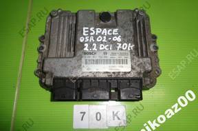 RENAULT ESPACE IV 2.2 DCI 05 БЛОК УПРАВЛЕНИЯ ДВИГАТЕЛЕМ