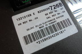 RENAULT ESPACE IV МОДУЛЬ KOMFORTU 8200029726B