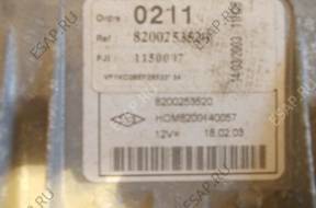 RENAULT КОМПЛЕКТ БЛОК УПРАВЛЕНИЯ 8 200 252 275
