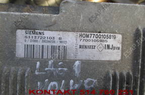 RENAULT LAGUNA 1 БЛОК УПРАВЛЕНИЯ 2.0 16V HOM7700105819