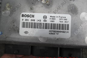 RENAULT LAGUNA 2 БЛОК УПРАВЛЕНИЯ  3.0 0261206143