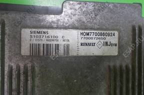 RENAULT LAGUNA 2.0 16V БЛОК УПРАВЛЕНИЯ HOM7700860924 RENAULT LAGUNA 2.0 16V БЛОК УПРАВЛЕНИЯ HOM7700860924