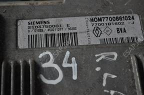 RENAULT LAGUNA 2.0 БЛОК УПРАВЛЕНИЯ S103750001E RENAULT LAGUNA 2.0 БЛОК УПРАВЛЕНИЯ S103750001E