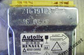 RENAULT LAGUNA 2.2DCI 03 год, СЕНСОР ПОДУШЕК