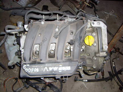 RENAULT LAGUNA двигатель  1.6  16V