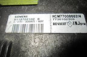 RENAULT LAGUNA I 2.0 16V БЛОК УПРАВЛЕНИЯ 7700102309