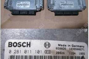 RENAULT LAGUNA II 1,9 DCI БЛОК УПРАВЛЕНИЯ 0281011101