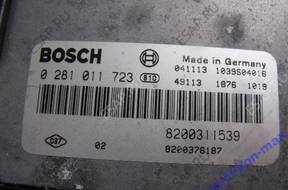 RENAULT LAGUNA II 1.9 DCI БЛОК УПРАВЛЕНИЯ 0281011723