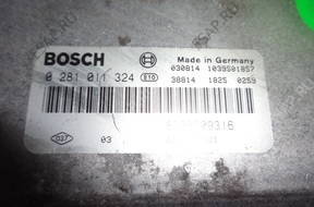 Renault laguna II 1.9 DCI БЛОК УПРАВЛЕНИЯ ДВИГАТЕЛЕМ BOSCH