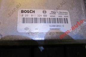 RENAULT LAGUNA II 1.9DCI БЛОК УПРАВЛЕНИЯ 0281011324