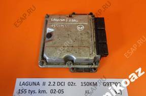 RENAULT LAGUNA II 2.2 DCI 02 БЛОК УПРАВЛЕНИЯ ДВИГАТЕЛЕМ