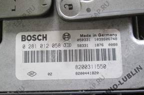 RENAULT LAGUNA II LIFT 2.2 DCI 150KM БЛОК УПРАВЛЕНИЯ UCH