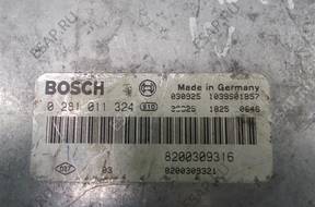 RENAULT LAGUNA II SCENIC БЛОК УПРАВЛЕНИЯ 0281011324