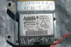 RENAULT LAGUNA II  СЕНСОР  ПОДУШЕК AIR BAG
